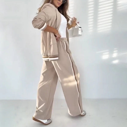 Patricia™ – Conjunto casual chic con blazer y pantalón fluido