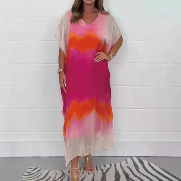 Daniela™ | Vestido largo con efecto degradado elegante