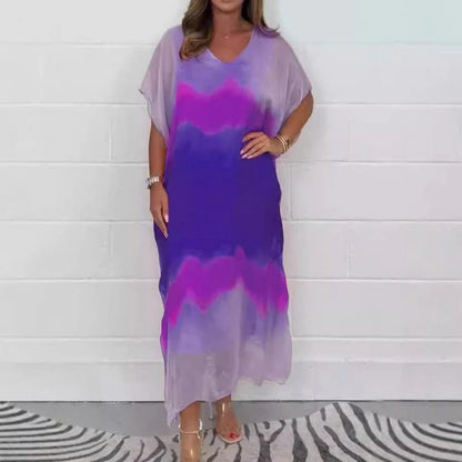 Daniela™ | Vestido largo con efecto degradado elegante