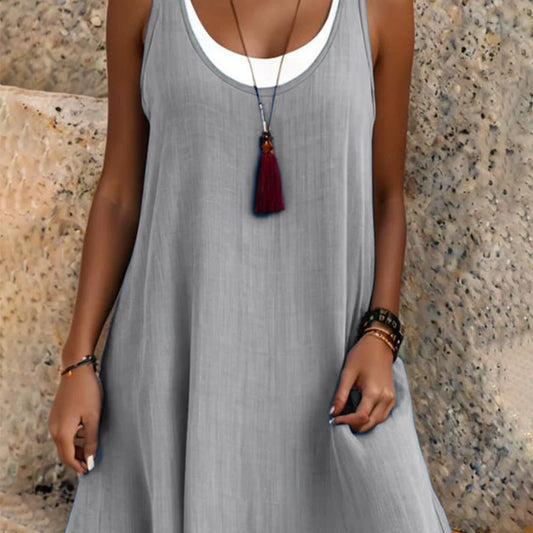Iris™ | Vestido minimalista de tirantes para tus días más ligeros