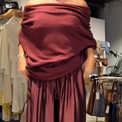 Gala – Elegante conjunto con hombros descubiertos