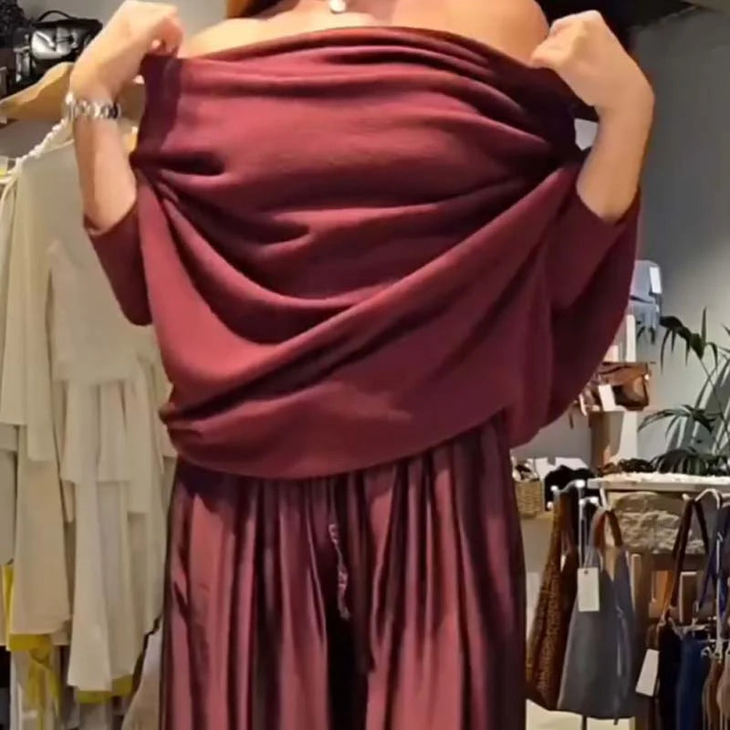 Gala – Elegante conjunto con hombros descubiertos