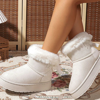 Nuria - Botas de nieve cálidas y acogedoras para invierno