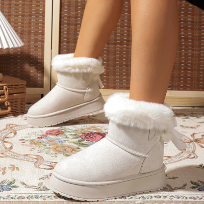 Nuria - Botas de nieve cálidas y acogedoras para invierno