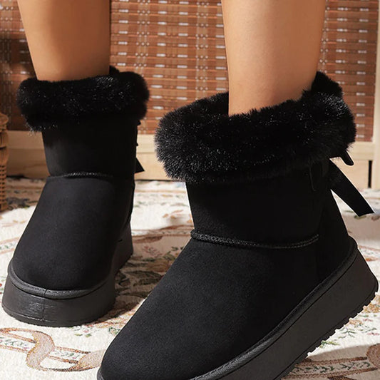 Nuria - Botas de nieve cálidas y acogedoras para invierno